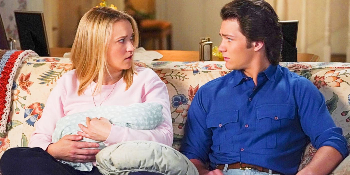 Young Sheldon Temporada 6 Episodio 18 La imagen sugiere la respuesta de Mandy a la propuesta de Georgie