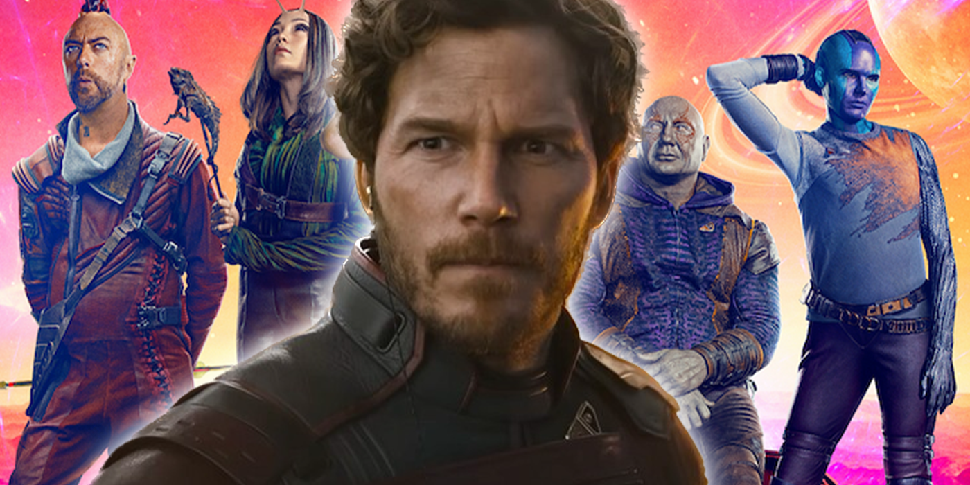 peter quill kraglin mantis drax and nebula in guardians of the galaxy 3