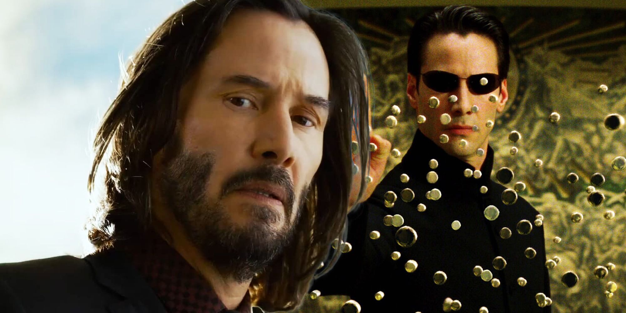 ¿Cuántos años tenía Keanu Reeves en cada película de Matrix?