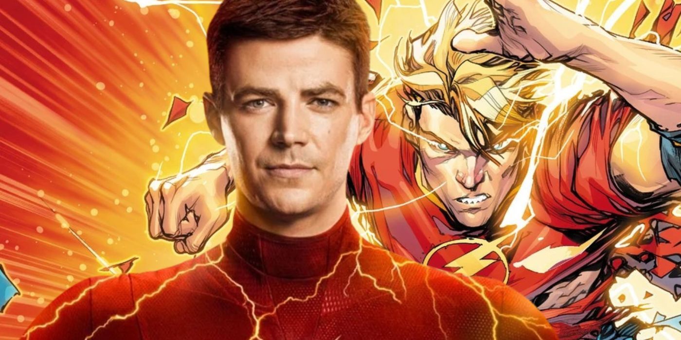 Grant Gustin and DC's Barry Allen custom image
