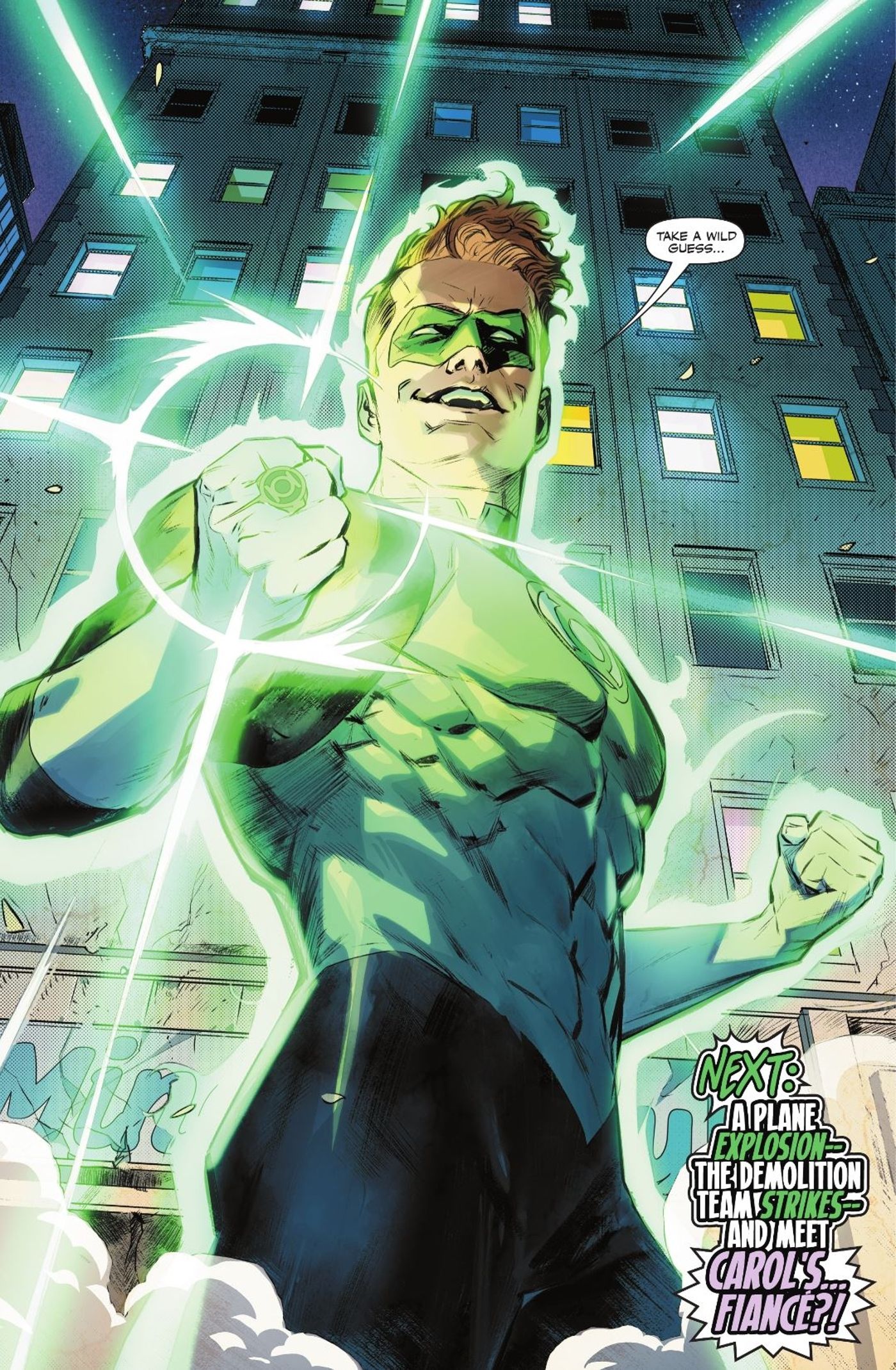 Disfraz mejorado de Linterna Verde DC Comics