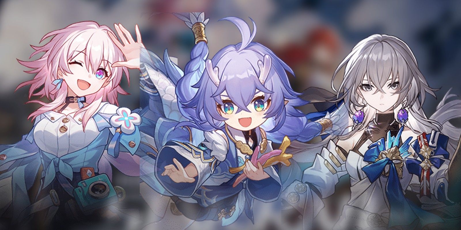 March7th Bailu and Bronya are three different characters in Honkai Star Rail that make great supports