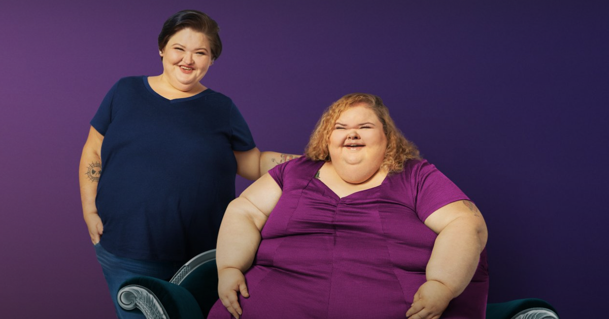 ‘1,000 libras.  La estrella de Sisters, Tammy Slaton, muestra una pérdida de peso dramática de 300 libras