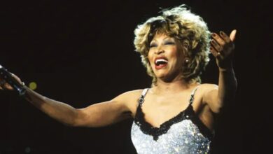 Tina Turner Performing Smiling