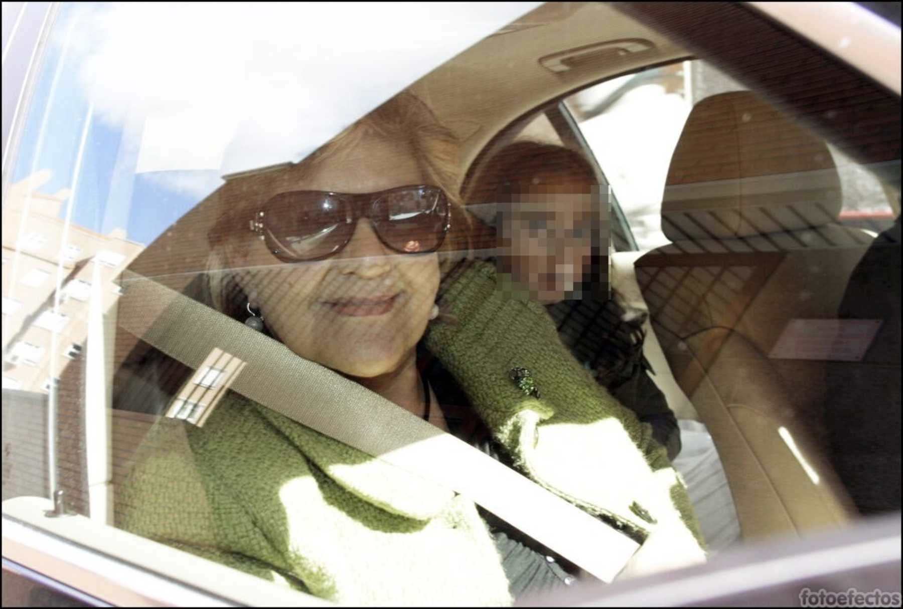 Carmen Bazán con Andrea Janeiro en un coche / Gtres