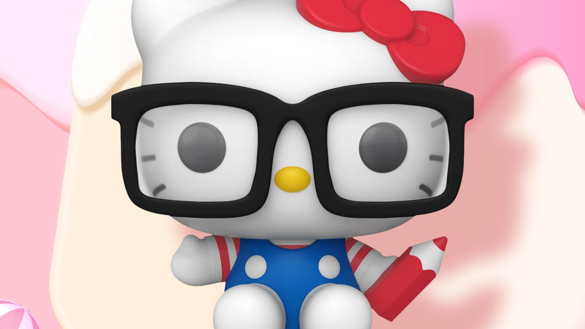 Hello Kitty usa anteojos de empollón en el último lanzamiento de Funko Pop