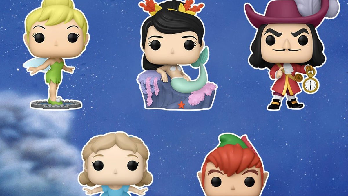 Los Funko Pops del 70 aniversario de Peter Pan de Disney ya están a la venta