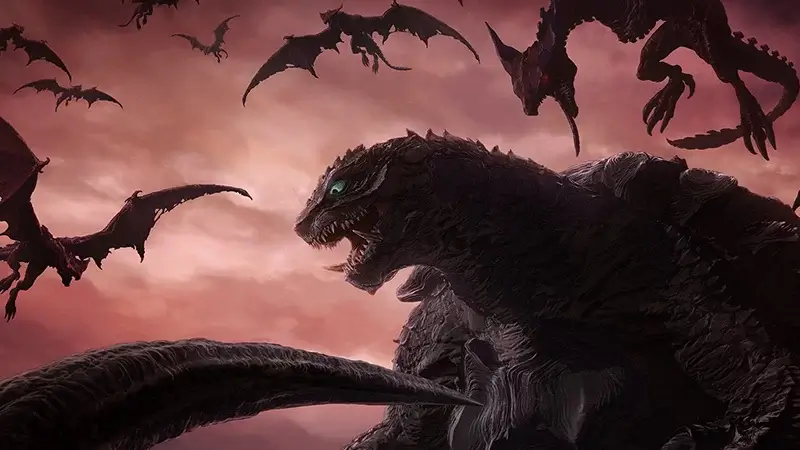 gamera renacimiento netflix animado