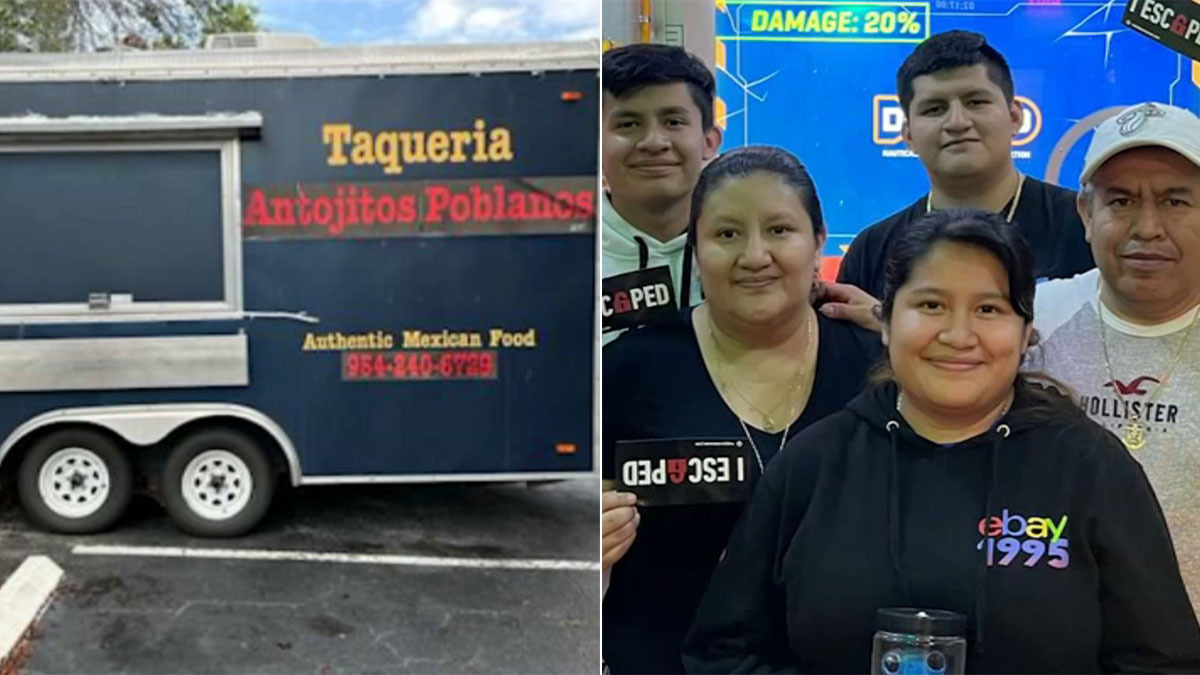 Familia de Florida devastada tras el robo de su camión de comida