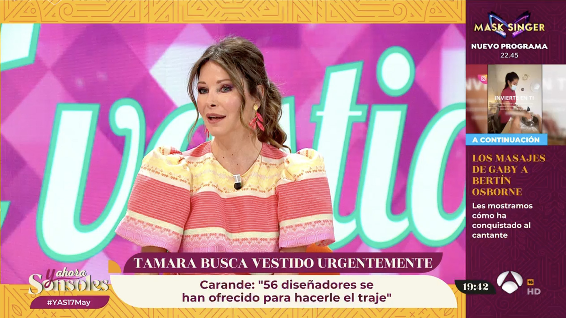 Esther Doña se vuelca con Tamara Falcó con un sincero consejo tras su percance con el vestido nupcial