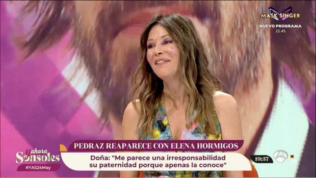 Esther Doña en 'Y ahora Sonsoles'. / Antena 3