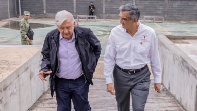 AMLO supervisa aduanas en Tamaulipas; aborda tema migratorio