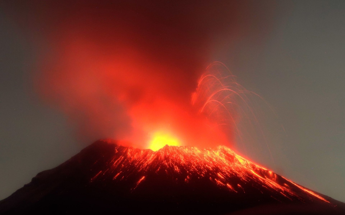 Actividad de Popocatépetl ha bajado intensidad: AMLO