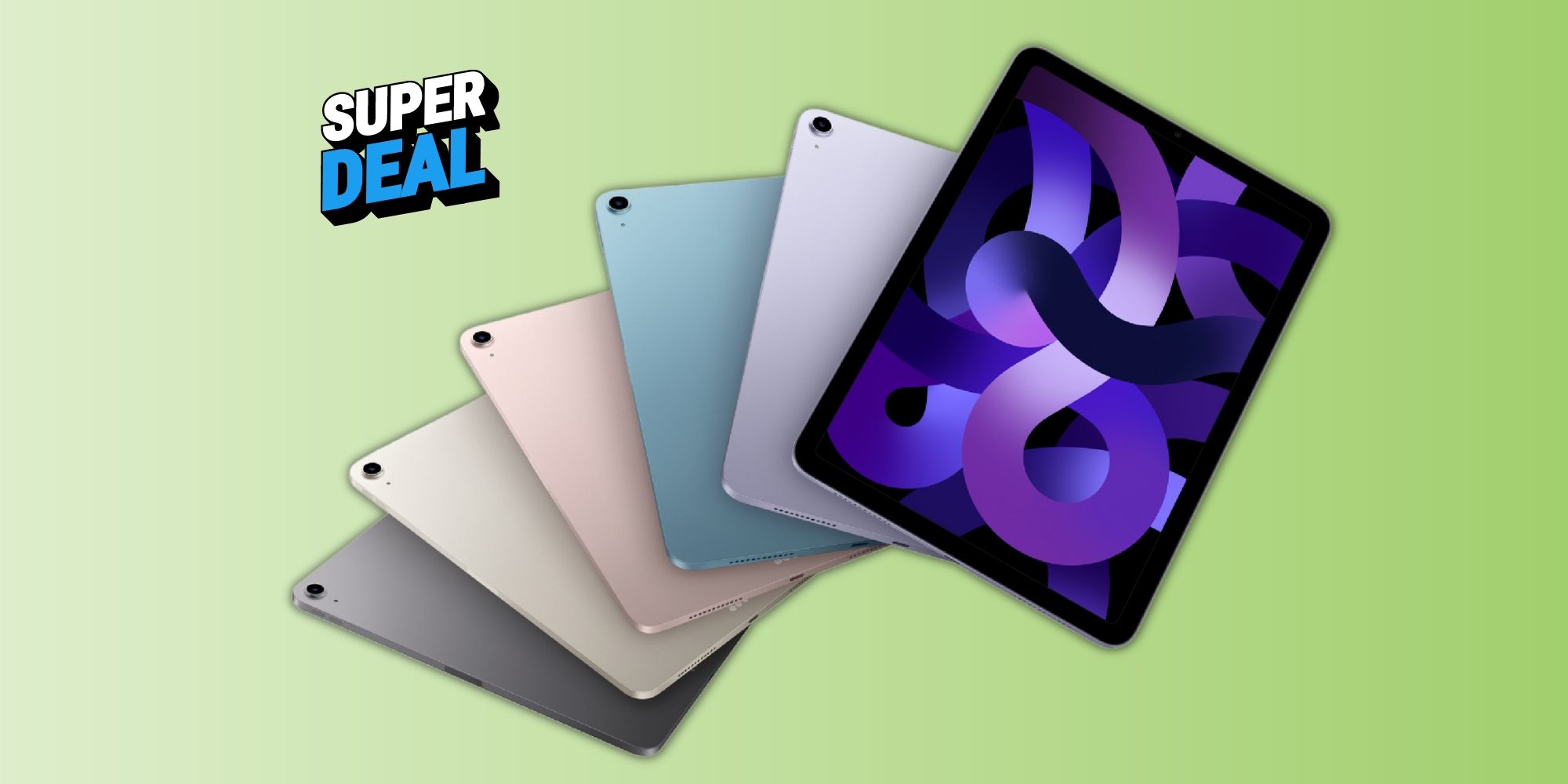 Ahorre $ 100 en el iPad Air más nuevo de Apple en cualquier color