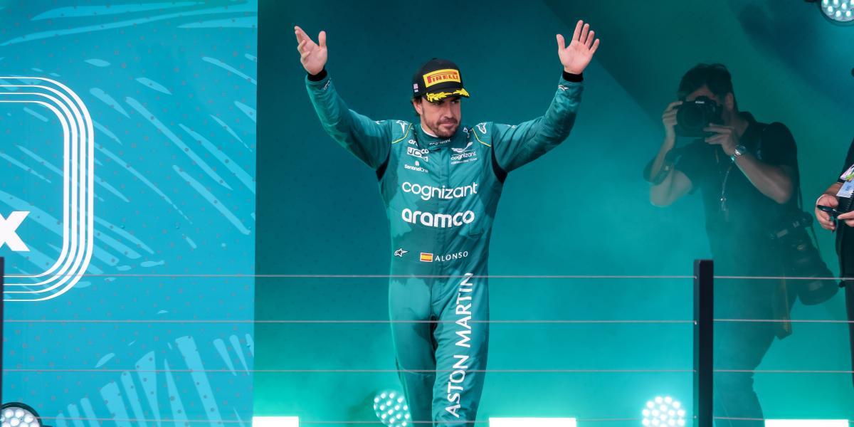 Alonso, 4 podios en 5 carreras: "Espero seguir con la racha"