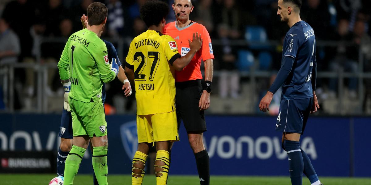 Amenazan al árbitro que perjudicó al Dortmund