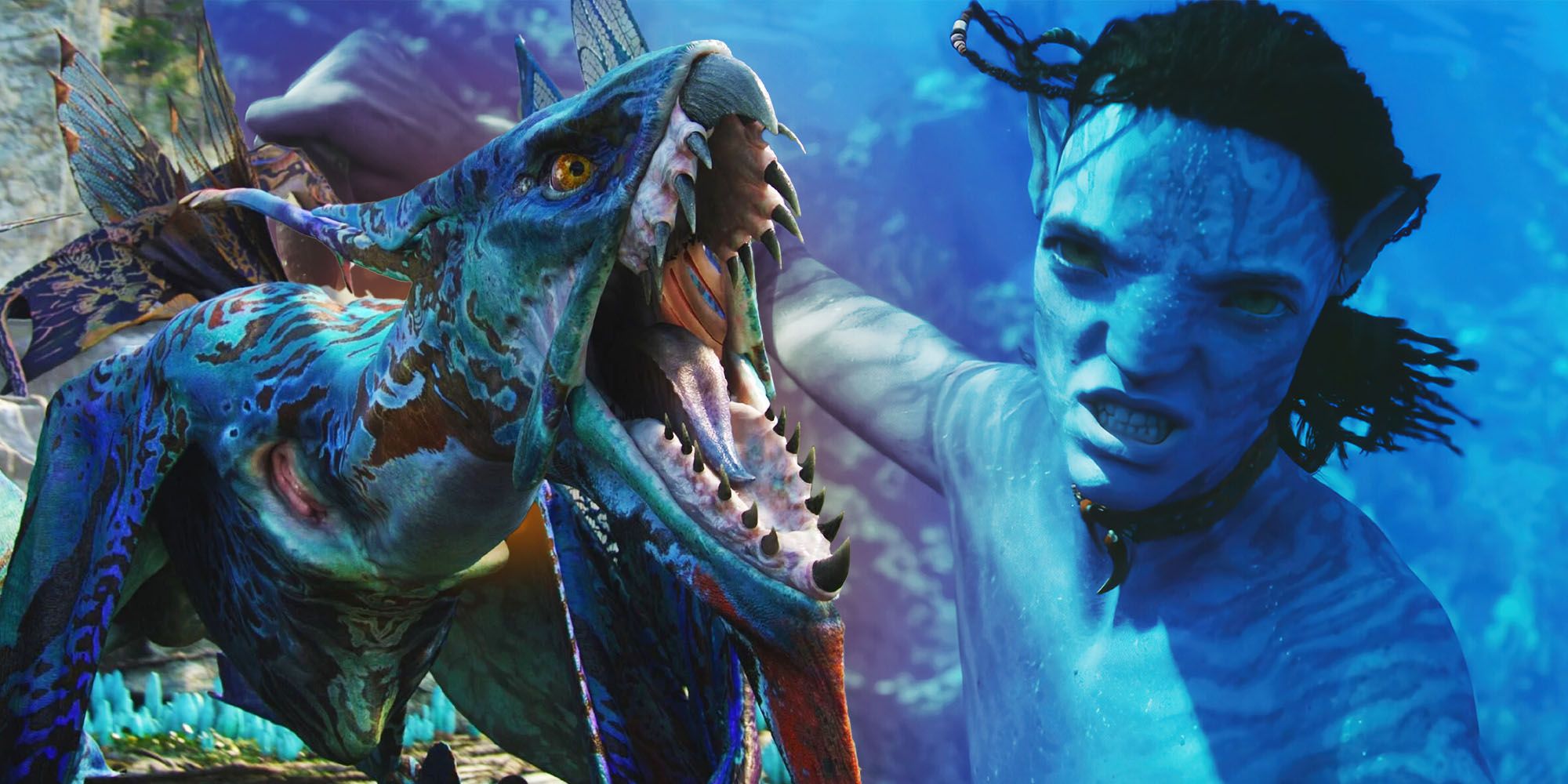 Monster and Loak in Avatar Way of Water