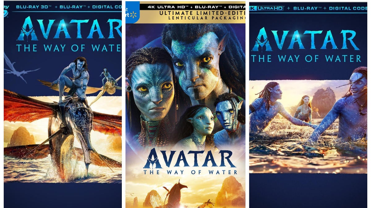 Avatar: The Way of Water 4K y 3D Blu-ray fecha de lanzamiento y características especiales reveladas