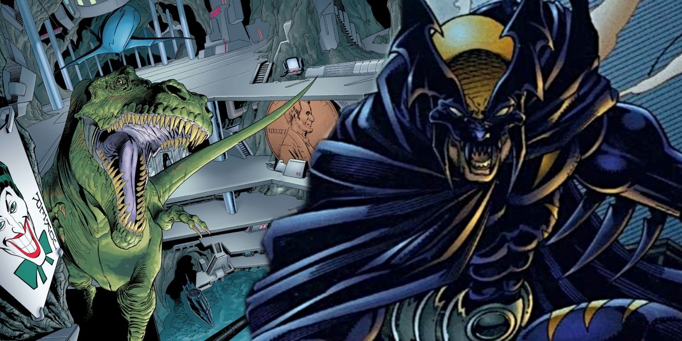 Dark Claw and the Batcave.