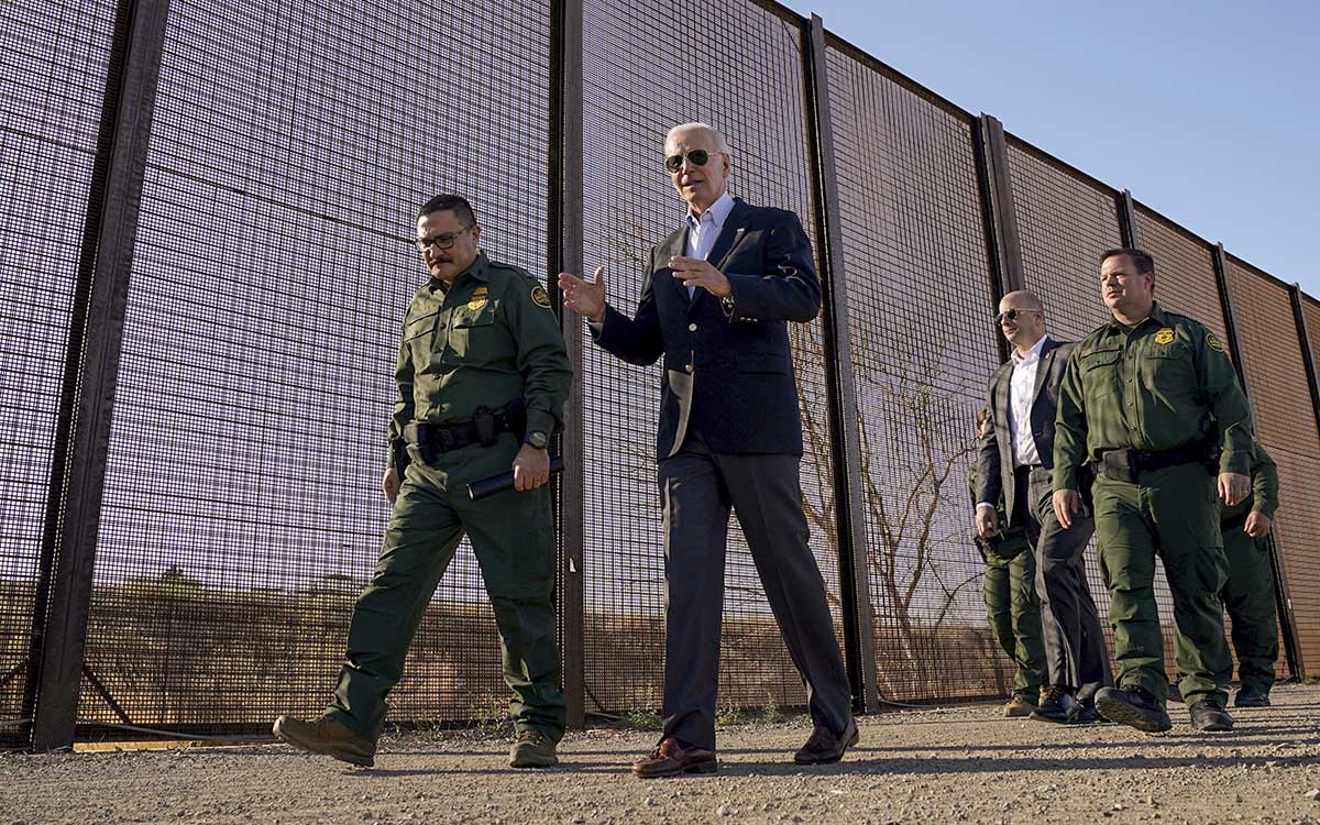 Biden vetará iniciativa republicana para reanudar construcción del muro fronterizo