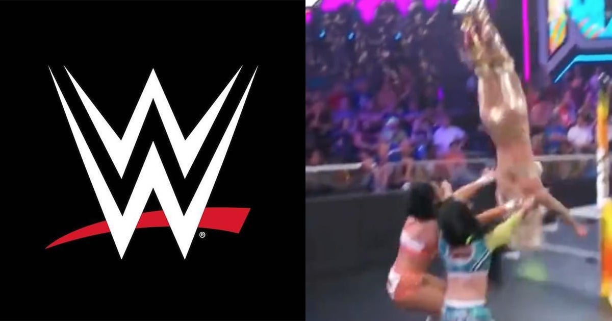 Campeón de WWE sufre dolorosa lesión en TV en vivo