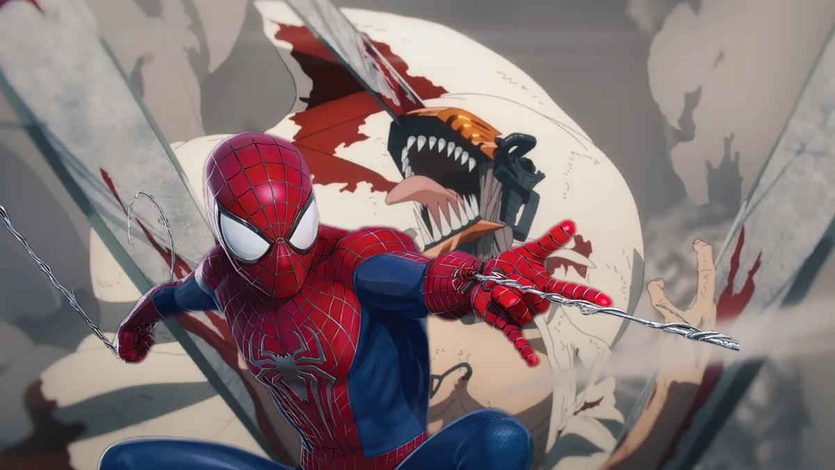 Chainsaw Man Conoce a Spider-Man en este crossover salvaje de Marvel
