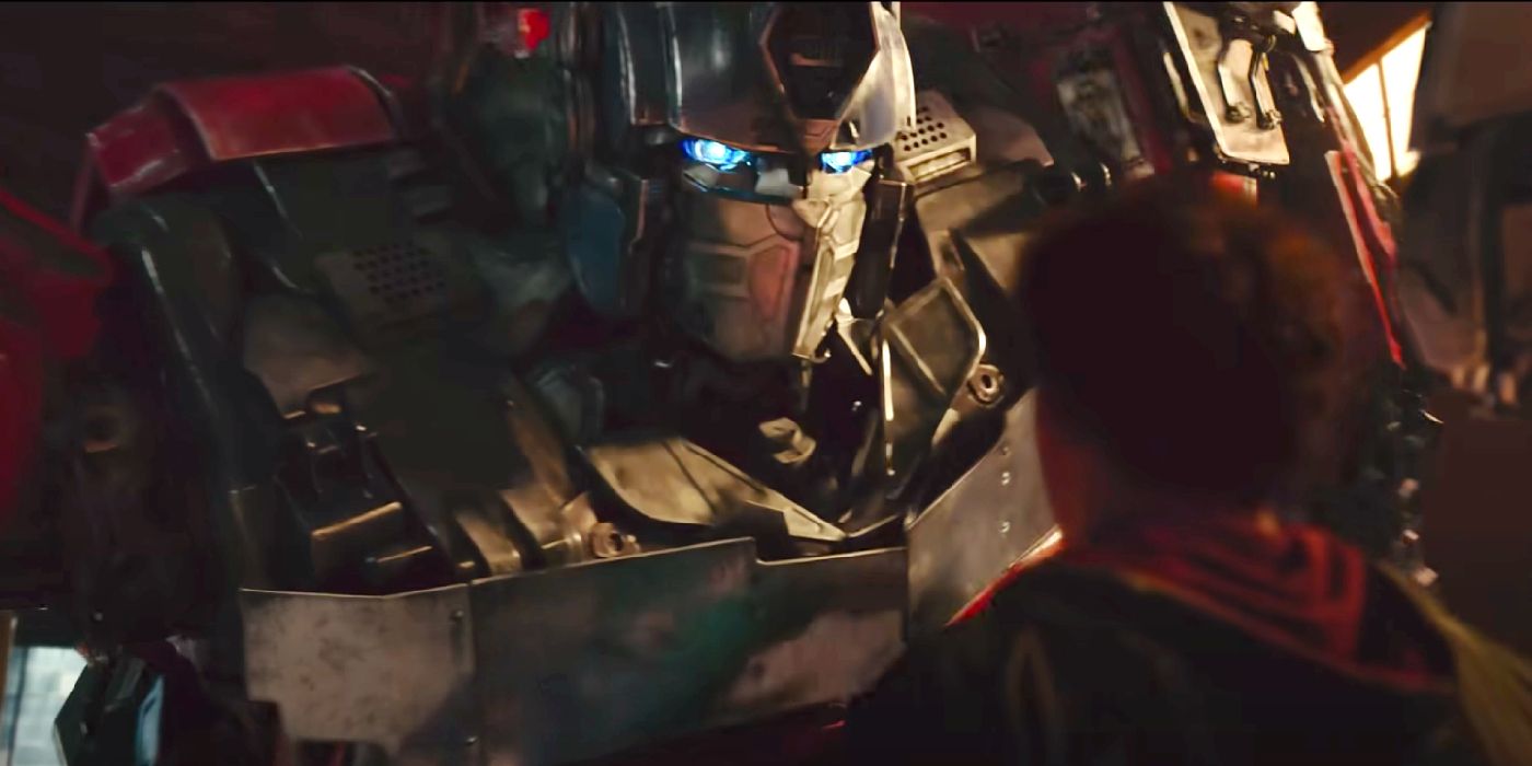Optimus Prime in Transformers: Rise of the Beasts.