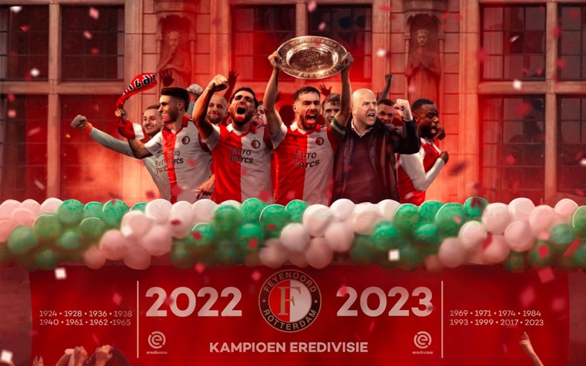 Conquista Santi Giménez la Eredivisie con el Feyenoord
