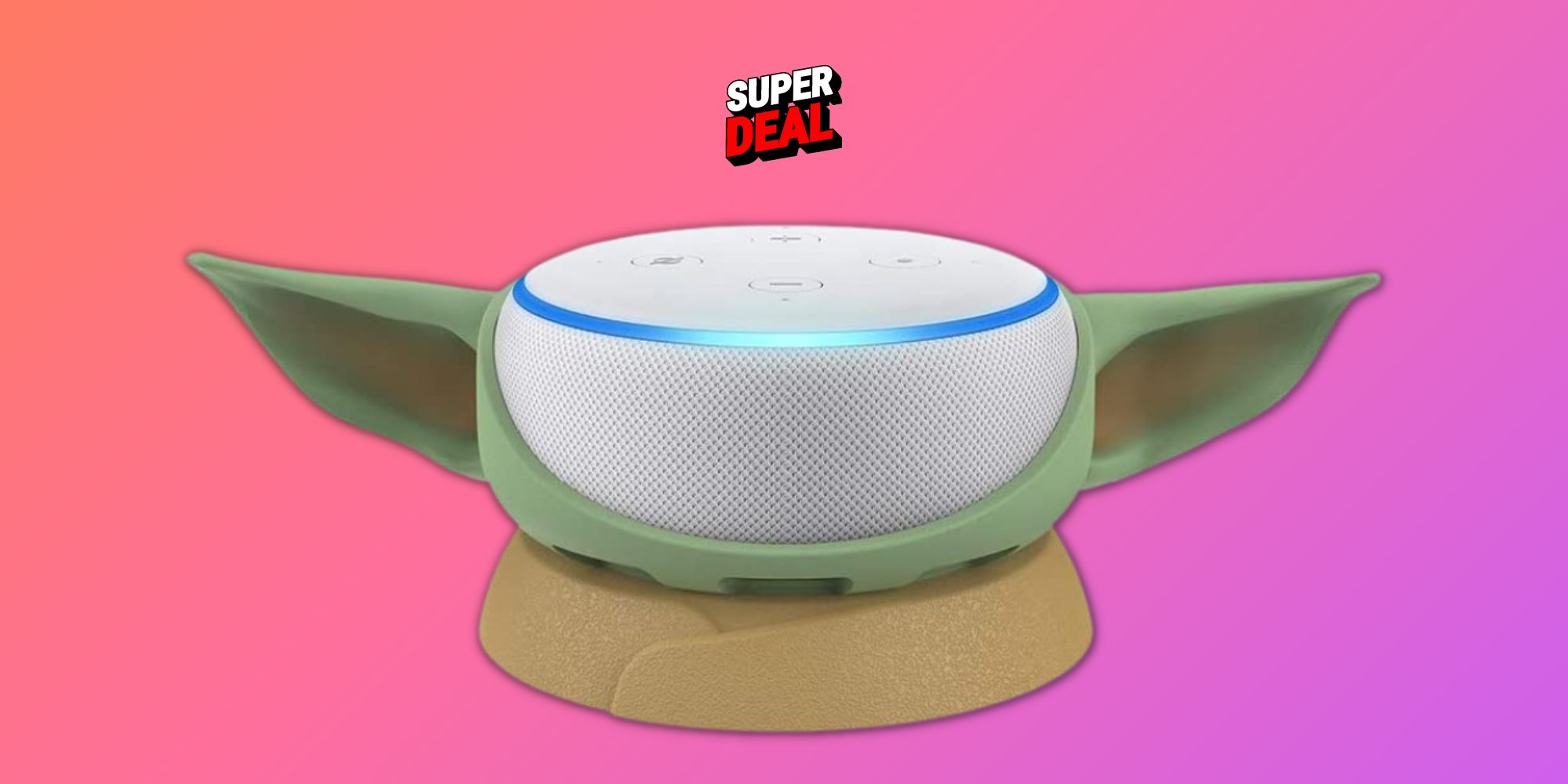 Get 50% off on The Mandalorian Stand for Echo Dot today