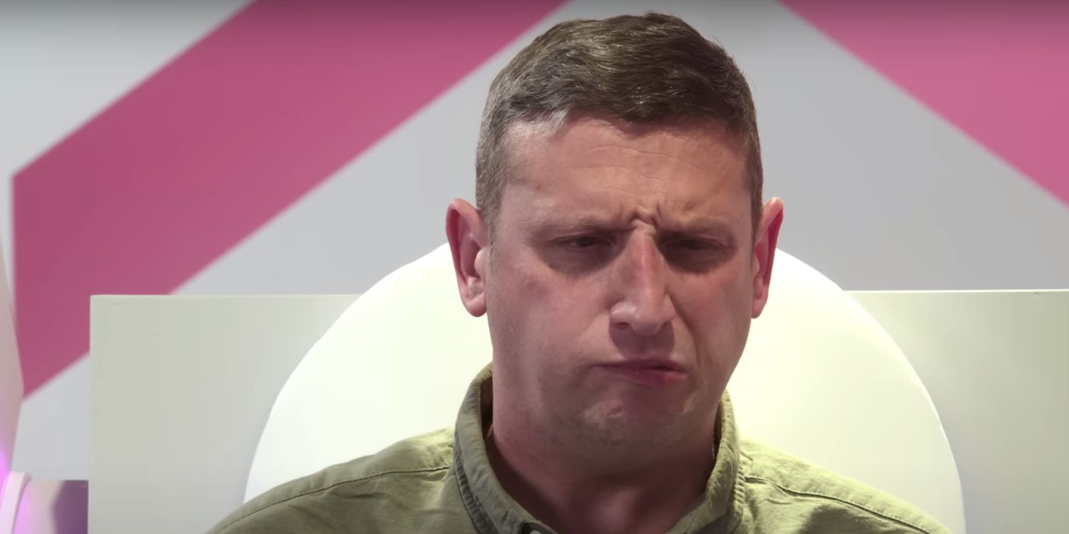 Tim Robinson looking confused in I Think You Should Leave season 3
