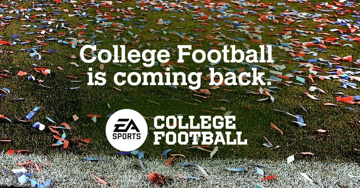 Lanzamiento de EA Sports College Football en 2024