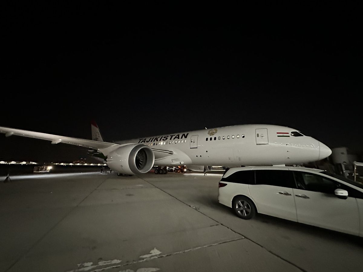 El antiguo avión presidencial de México ya está en Tayikistán