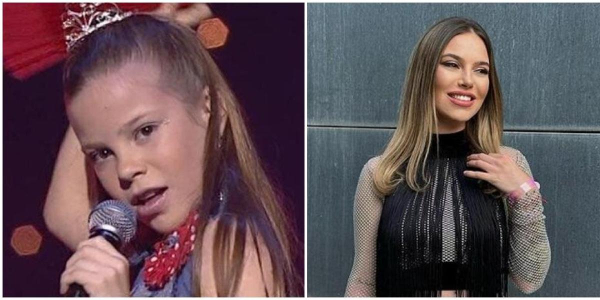 El impactante cambio físico de María Isabel, la flamante ganadora de Eurovisión Junior 2004
