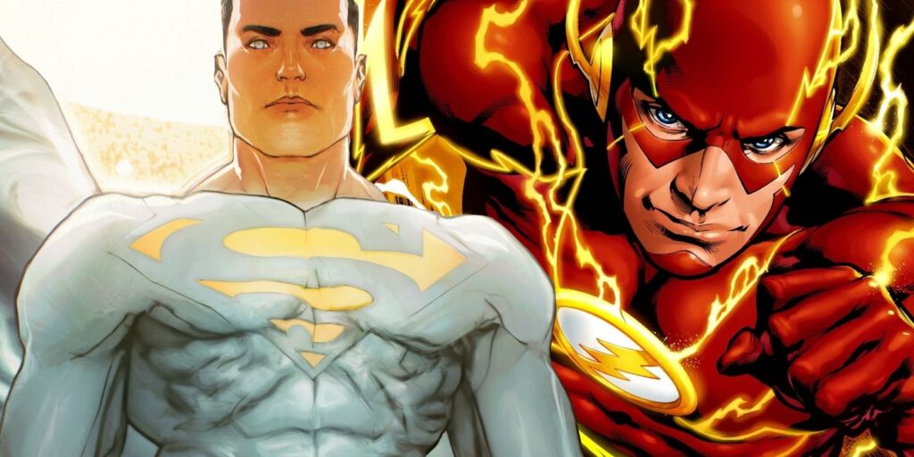 Superman and Flash DC Comics