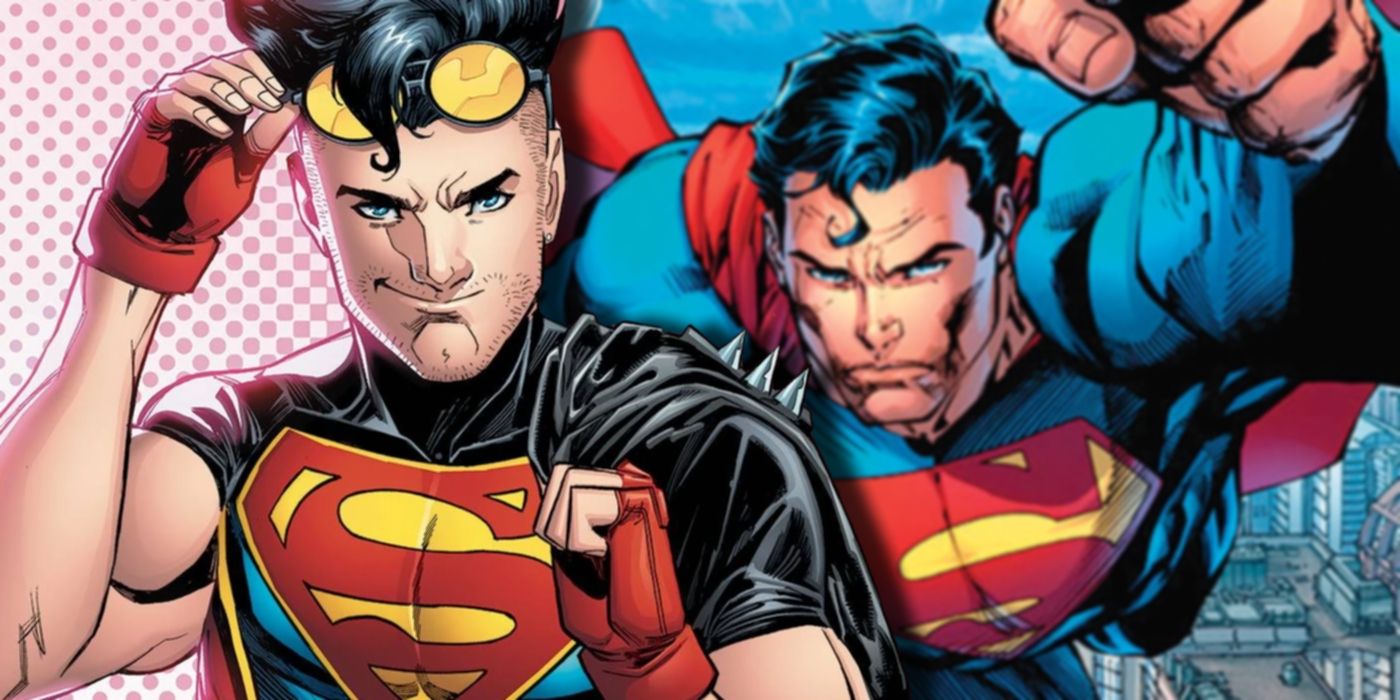 Superboy and Superman DC Comics