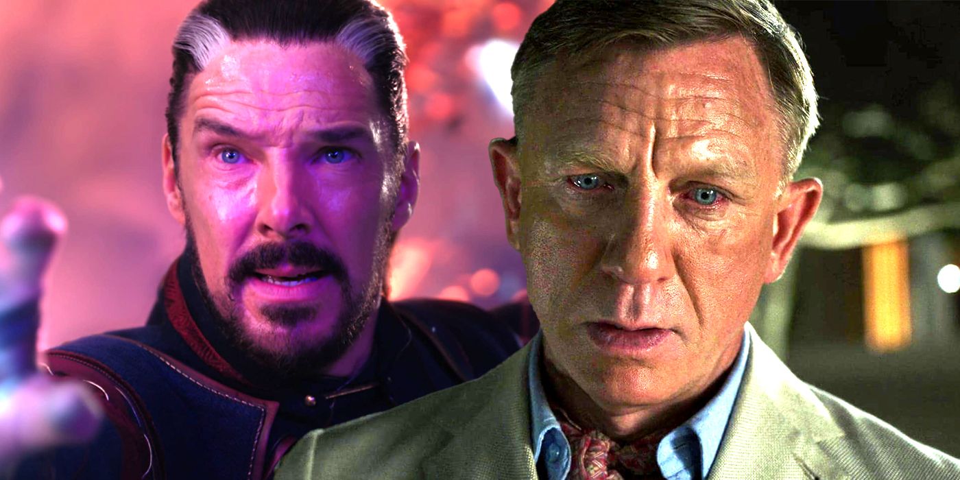 Daniel Craig and Benedict Cumberbatch Doctor Strange in the Multiverse of Madness