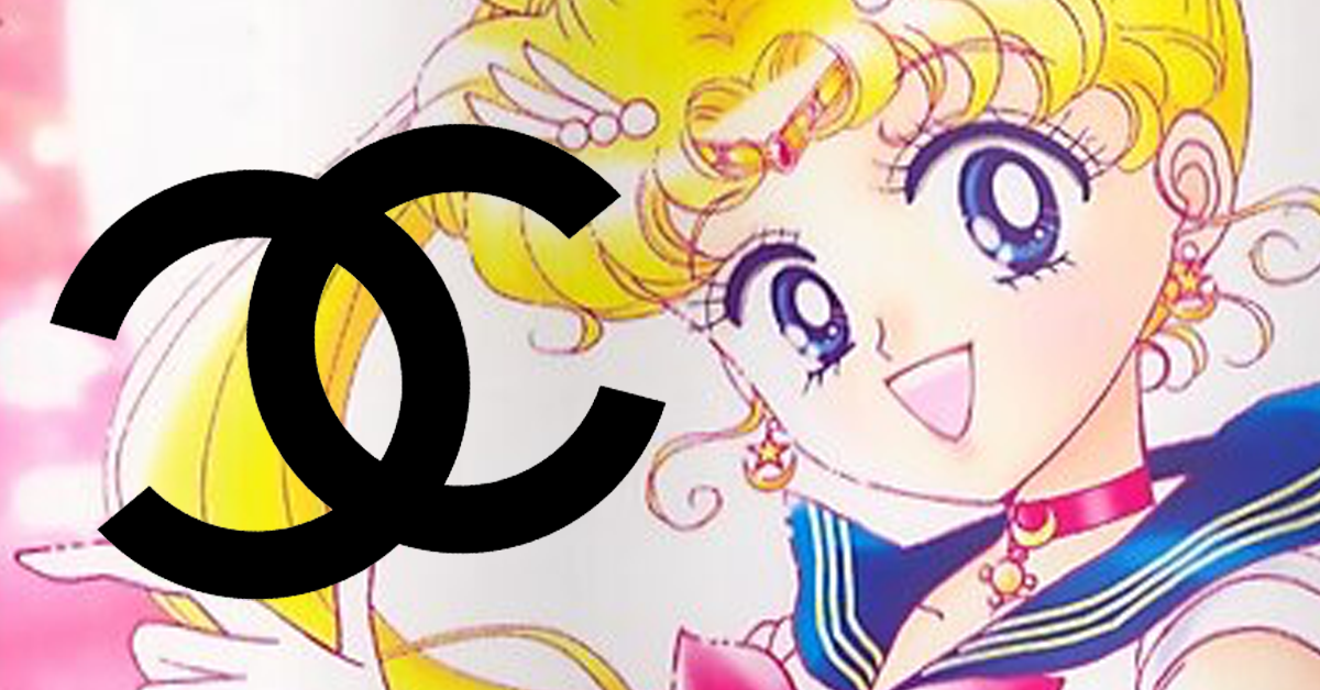 Equipo de Sailor Moon con Chanel en New Art Line