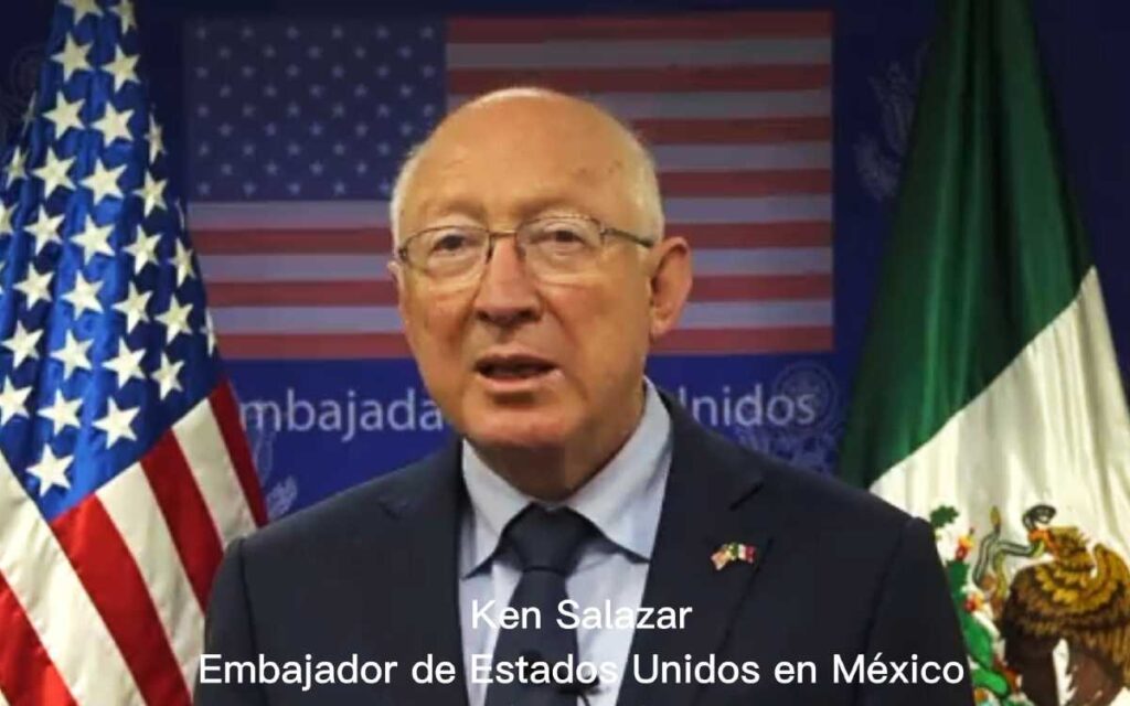 Fentanilo existe en Estados Unidos y en México: Ken Salazar