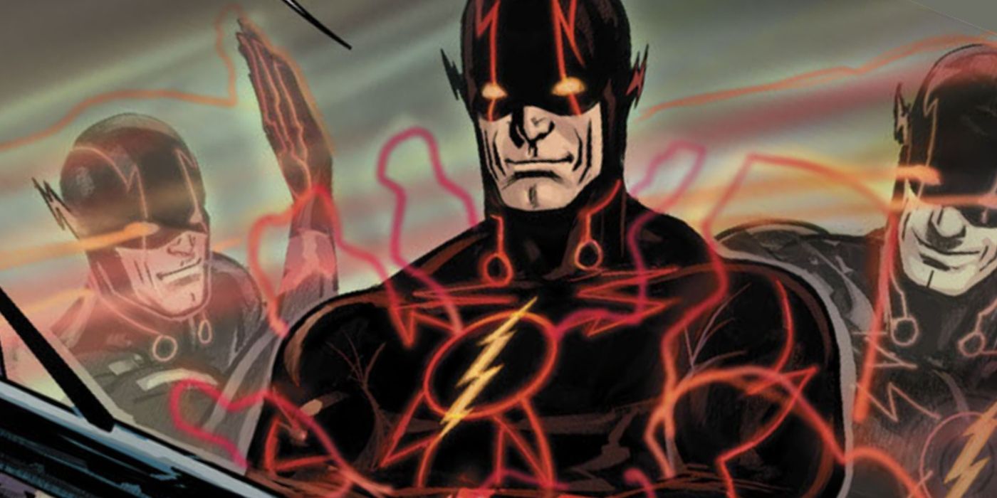 Flash with Black Costume DC Comics