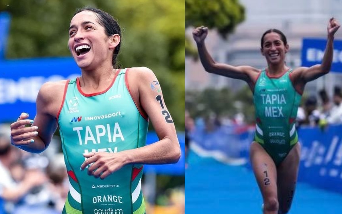 Fotos y videos | ¡Orgullo mexicano! Rosa Tapia gana plata en Mundial de Triatlón en Japón