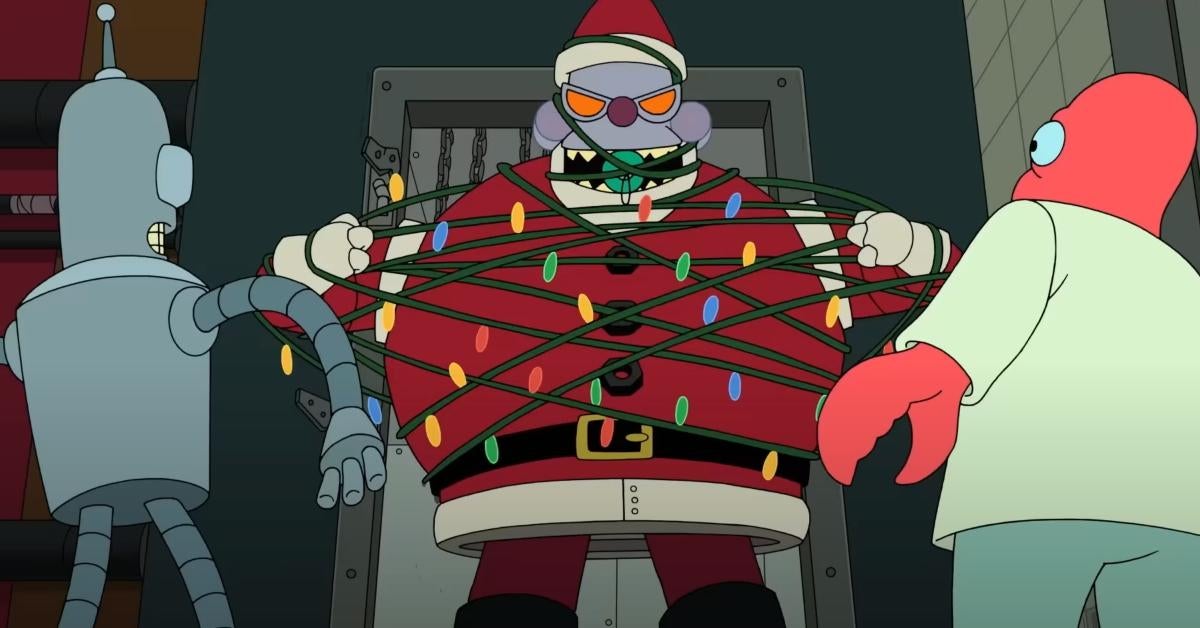 Futurama se burla del origen “secreto” de Robot Santa en la nueva temporada