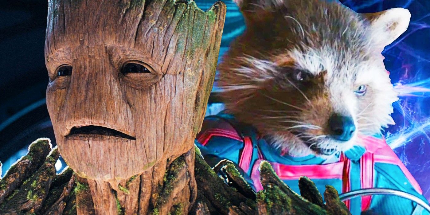 Rocket and Groot in Guardians of the Galaxy 3