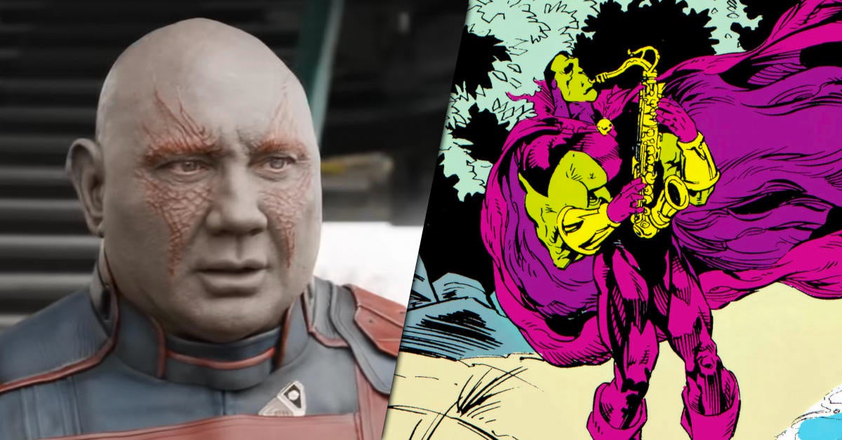 Guardianes de la Galaxia: James Gunn se disculpa porque Drax nunca tocó el saxofón
