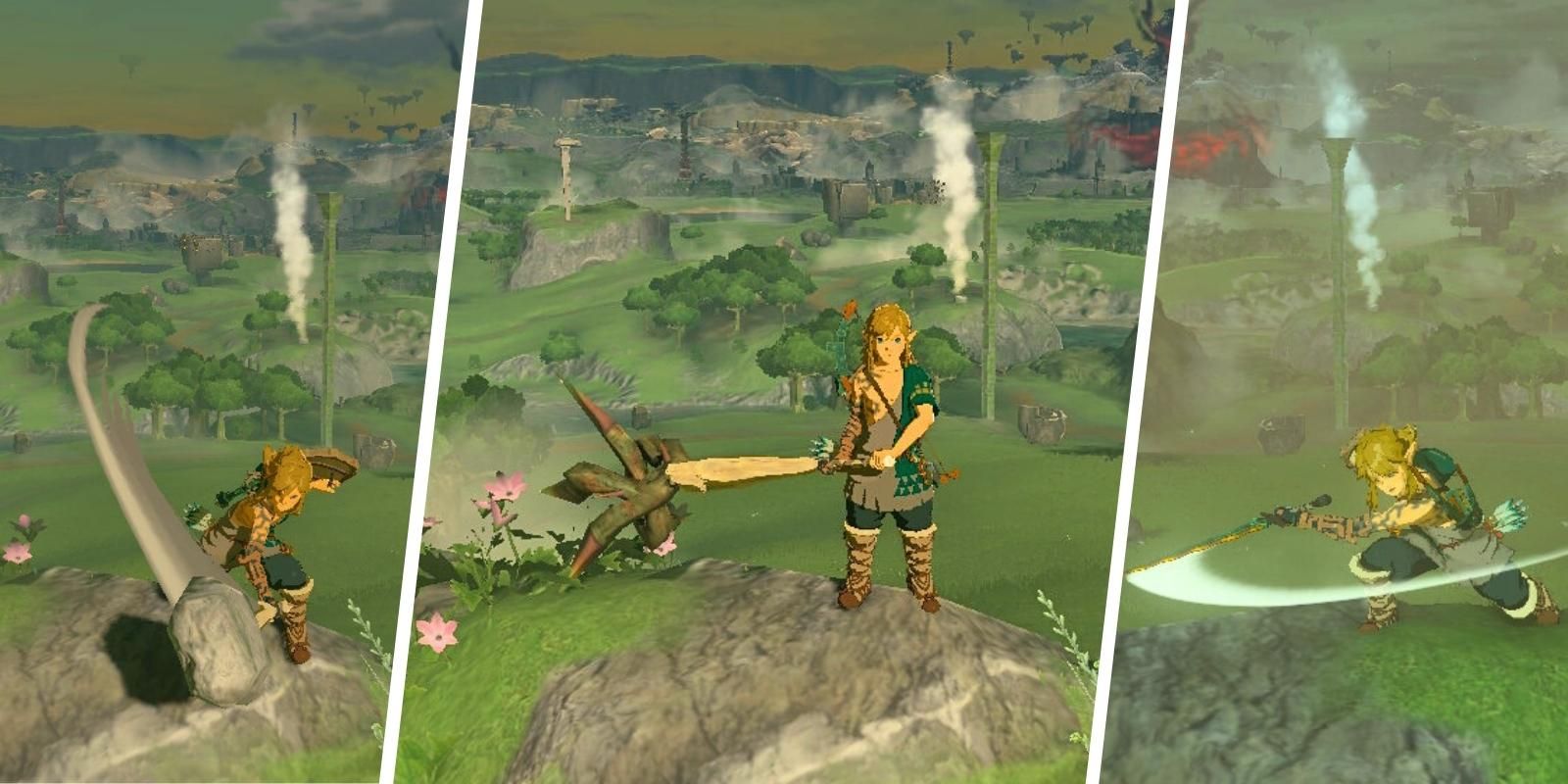 Guía de fusión de armas de Zelda: Tears of the Kingdom (materiales, piezas y estrategias)