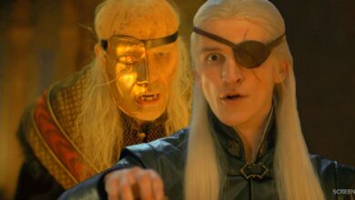 Viserys and Aemond in House of the Dragon