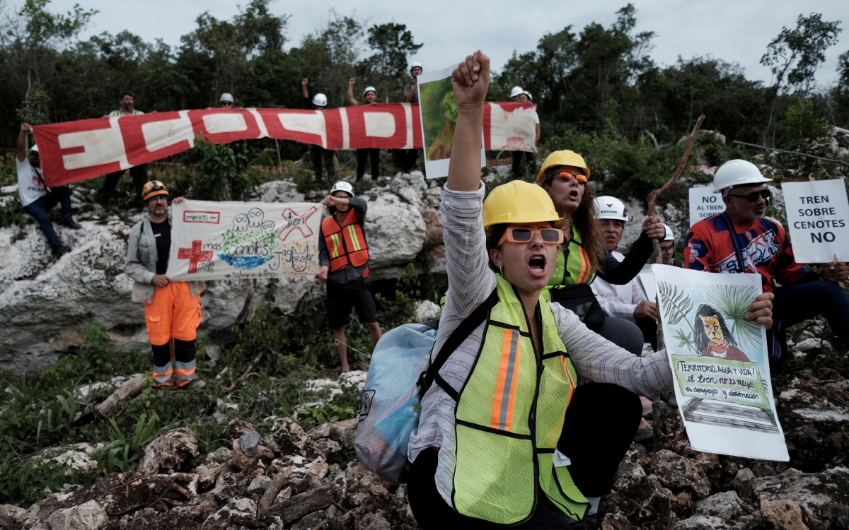 INAH niega afectaciones al cenote Dama Blanca por Tren Maya