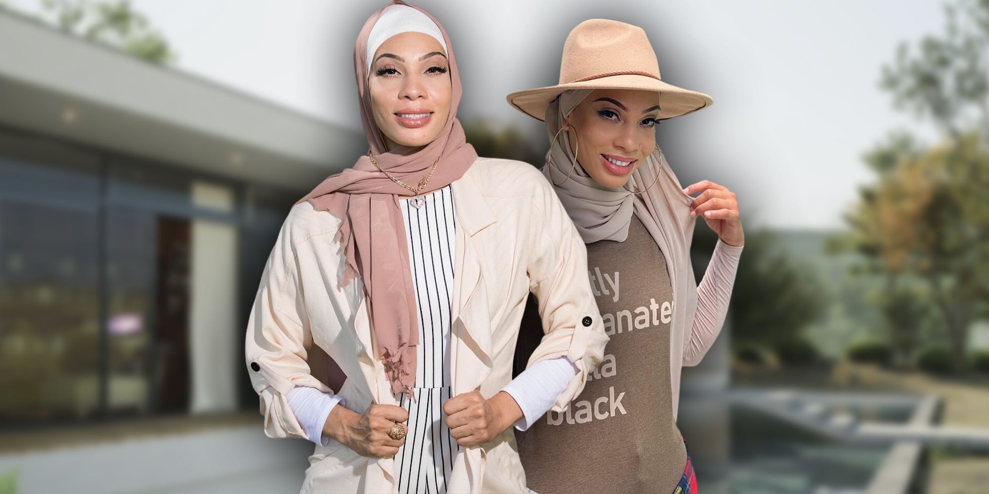 “Icono del estilo Hijabi”: Shaeeda, estrella de 90 Day Fiancé, sorprende con un cambio de imagen rosa para las vacaciones