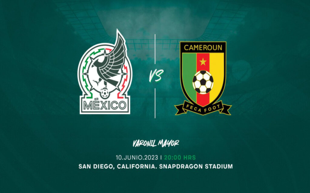 Iniciará 'molero tour 2023' del Tricolor en San Diego contra Camerún | Tuit