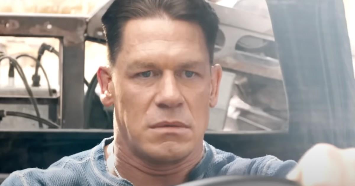 Fast X: Mira a John Cena Adorably Crash Entrevista en la alfombra roja de Brie Larson