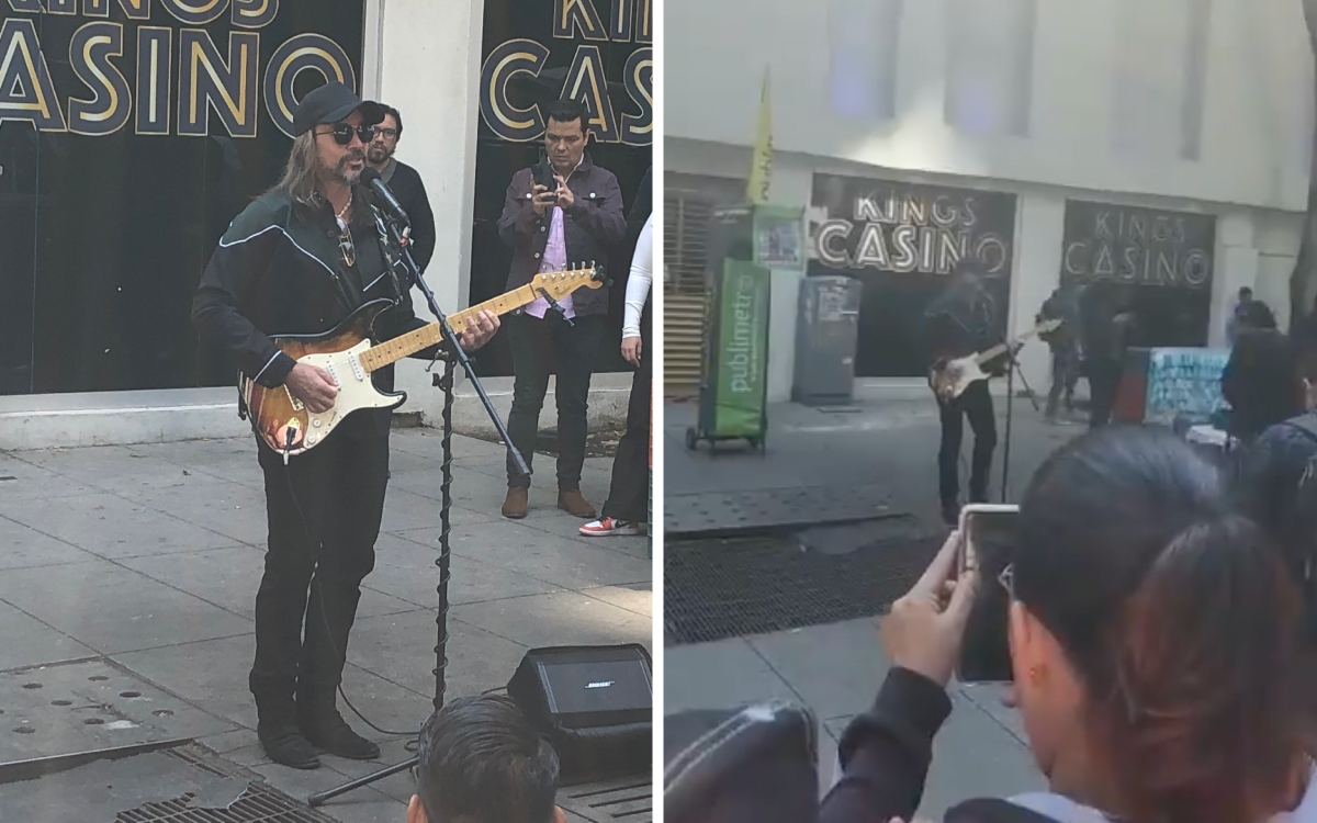 Juanes da concierto sorpresa en Zona Rosa de CDMX